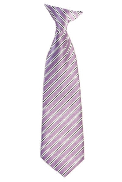 BOYS STRIPED-TIE-12 COLORS-SIZE 8-18