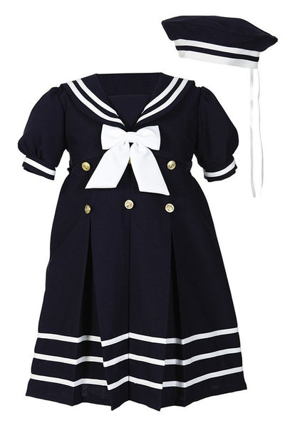 ML-602-GIRL-SAILOR-DRESS-SIZE 2-3-4