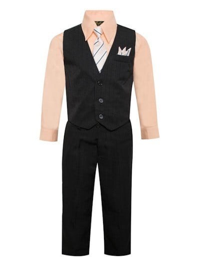 V-1688-STRIPED-10 COLORS-SIZE 2-4