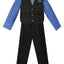 V-1688-STRIPED-10 COLORS-SIZE 8-14