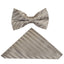 BOYS STRIPED BOWTIE-8 COLORS-SIZE 2-7