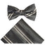 BOYS STRIPED BOWTIE-8 COLORS-SIZE 8-18