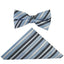 BOYS STRIPED BOWTIE-8 COLORS-SIZE 8-18