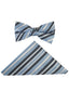 BOYS STRIPED BOWTIE-8 COLORS-SIZE 8-18