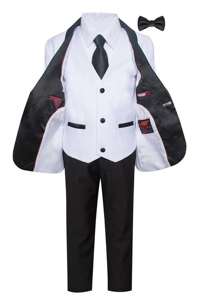 TX-1026-BLACK&WHITE-7 PC-SLIM-SIZE 1-6