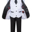 TX-1026-BLACK&WHITE-7 PC-SLIM-SIZE 7-12