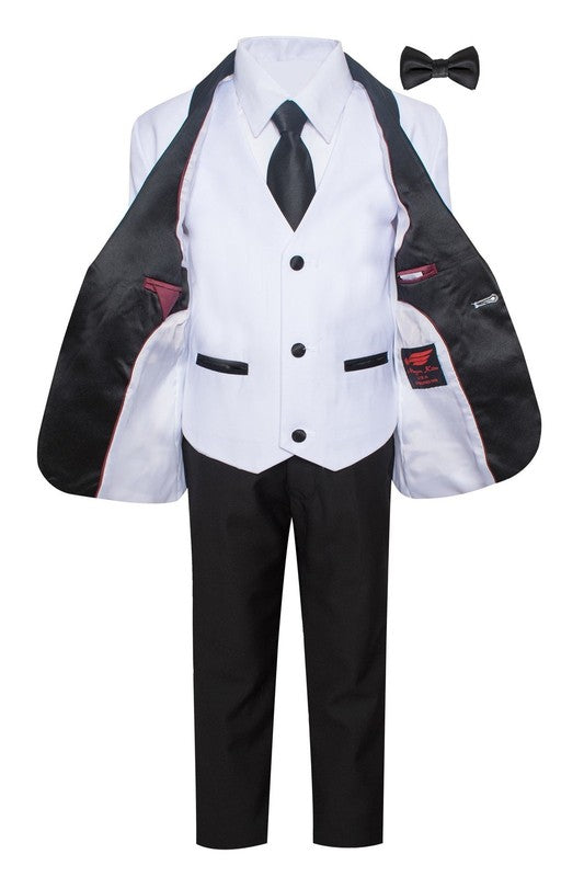 TX-1026-BLACK&WHITE-7 PC-SLIM-SIZE 7-12