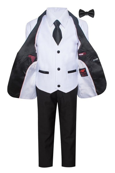 TX-1026-BLACK&WHITE-7 PC-SLIM-SIZE 7-12