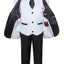 TX-1026-BLACK&WHITE-7 PC-SLIM-SIZE 14-18