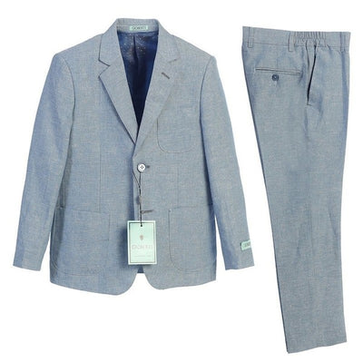 BSL-42-BLUE-2 PC-LINEN-SIZE 4-7