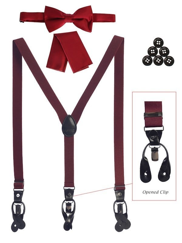 BOYS SUSPENDER-7 COLORS