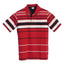 PS-932 Men's Striped Polo Shirt w/ Pocket