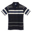 PS-932 Men's Striped Polo Shirt w/ Pocket