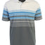 PS-931Men's Striped Polo Shirt