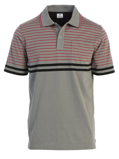 PS-9327 Men's Double Striped Shirt