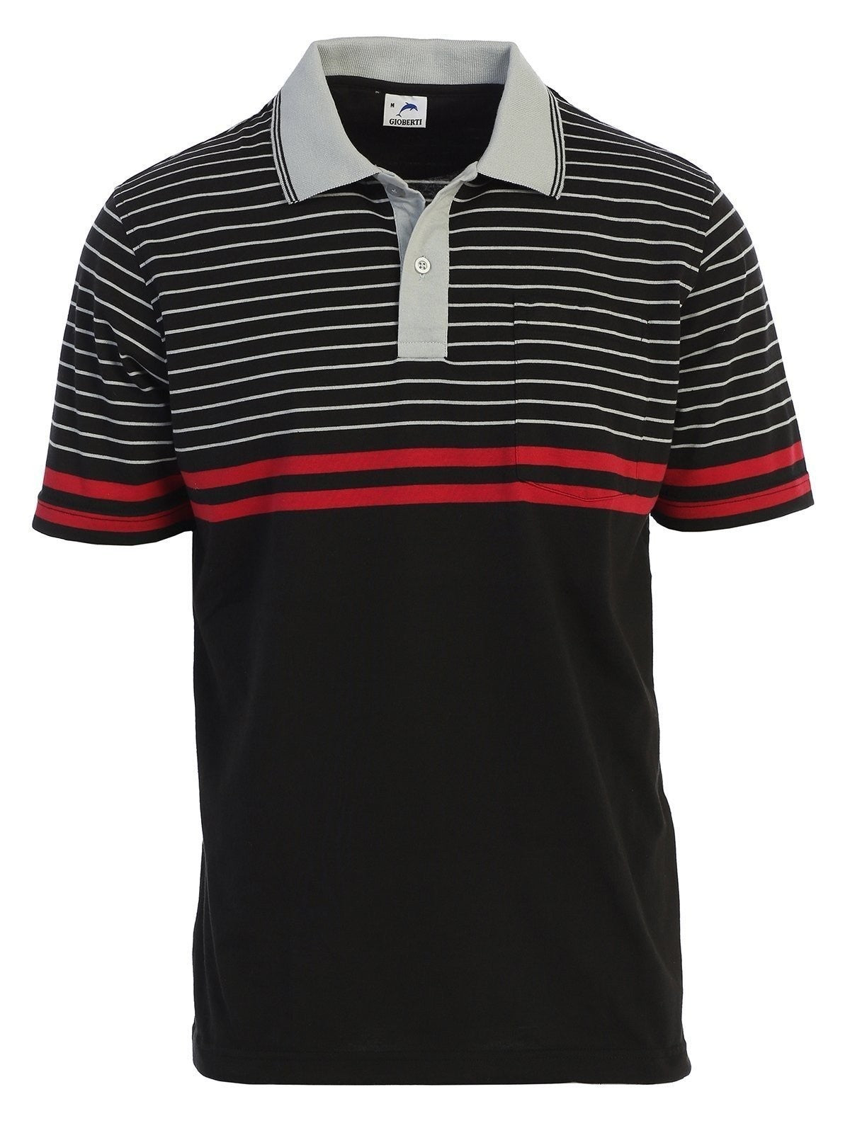 PS-9327 Men's Double Striped Shirt