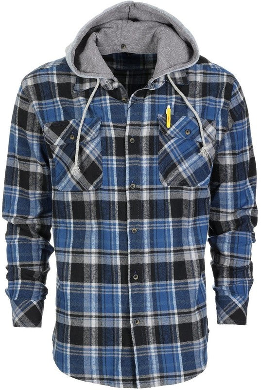 LS-92H-CHECKER-15 COLORS-SIZE S-3XL