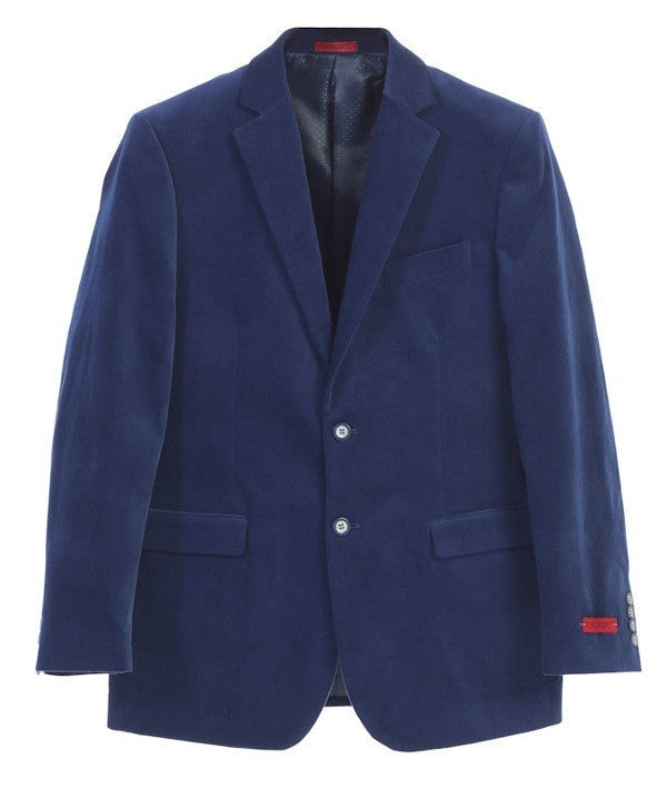BLZ-97-Men's Velvet Blazer