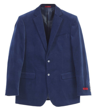 BLZ-97-Men's Velvet Blazer