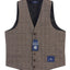 VS-951-Men's Graph/Plaid Tweed Vest