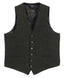 VS-951Men's Herringbone/Barleycorn Tweed Vest