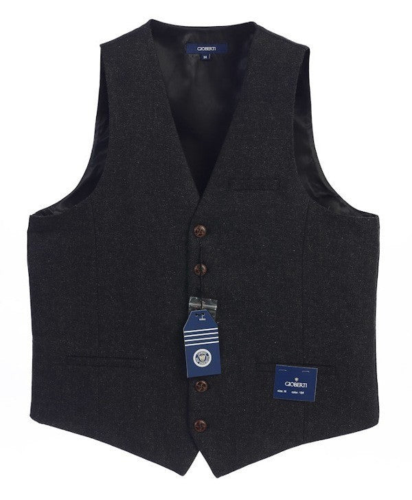 VS-951Men's Herringbone/Barleycorn Tweed Vest