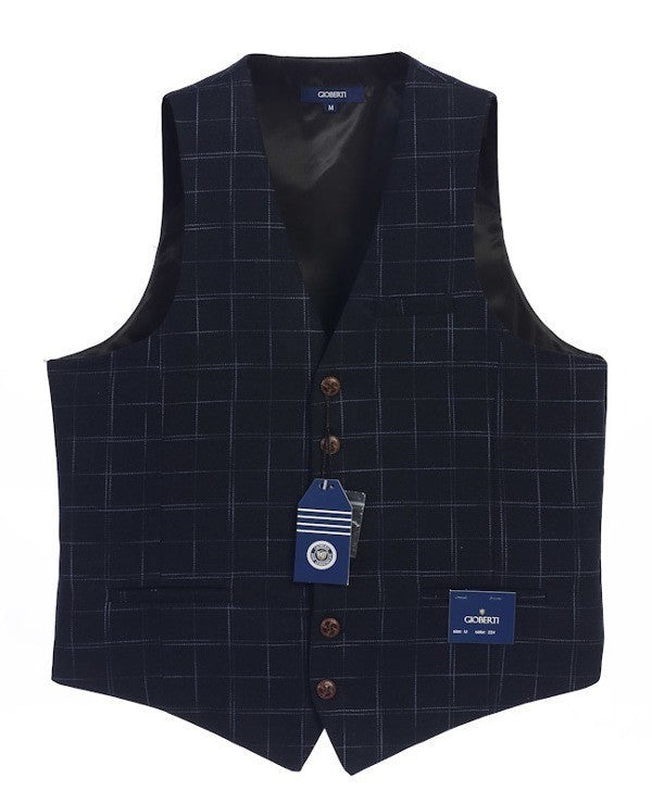 VS-951Men's Herringbone/Barleycorn Tweed Vest