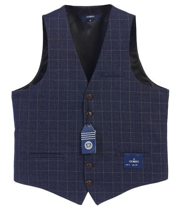 VS-951Men's Herringbone/Barleycorn Tweed Vest