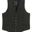 VS-951-Men's Herringbone/Barleycorn Tweed Vest