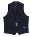 VS-952-Men's 5 Button Tailored Collar Tweed Vest