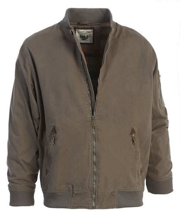 CJ-93-Men's Twill Bomber Jacket