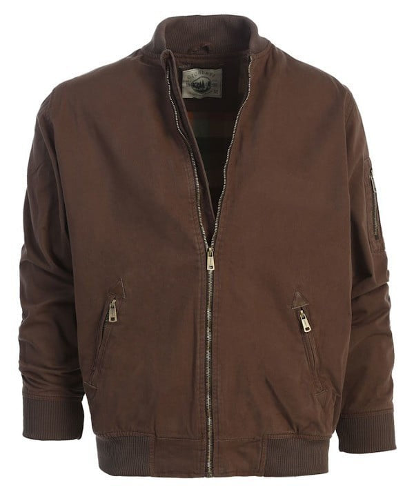 CJ-93-Men's Twill Bomber Jacket