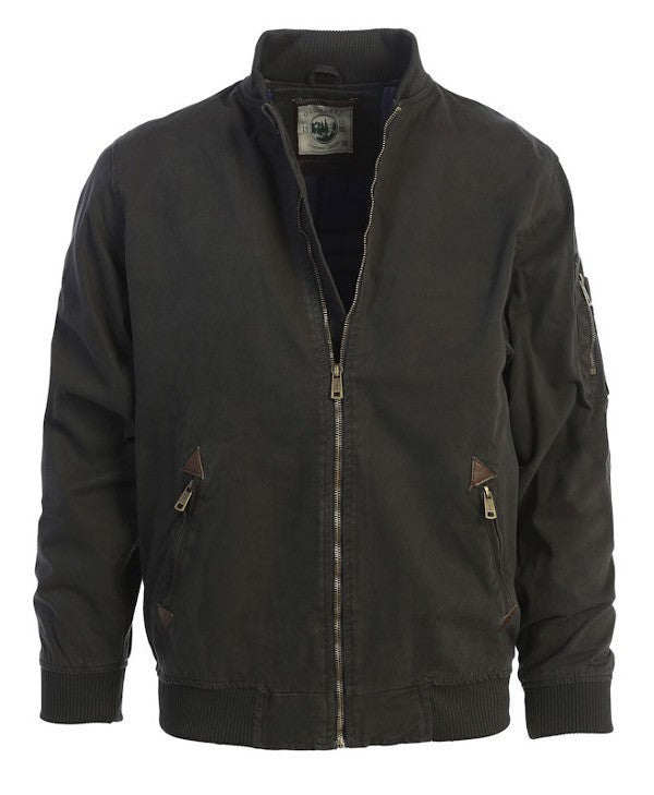 CJ-93-Men's Twill Bomber Jacket