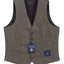 VS-953-Men's 5 Button Formal Tweed Suit Vest