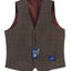 VS-953-Men's 5 Button Formal Tweed Suit Vest