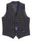 VS-953-Men's 5 Button Formal Tweed Suit Vest