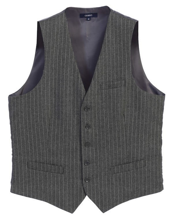VS-954-Men's Formal Pin Stripe Vest