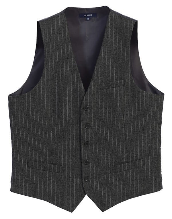 VS-954-Men's Formal Pin Stripe Vest