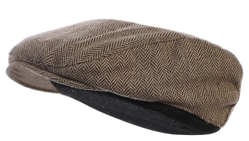 IVY-92-Men's Tweed Ivy Cap w/ Soft Lining
