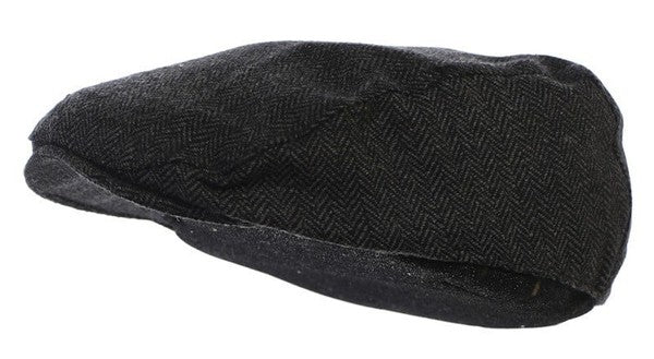 IVY-92-Men's Tweed Ivy Cap w/ Soft Lining
