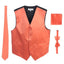 VSM4-Men's 4 pc Formal Vest Set