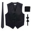 VSM4-Men's 4 pc Formal Vest Set