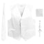 VSM4-Men's 4 pc Formal Vest Set