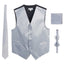 VSM4-Men's 4 pc Formal Vest Set