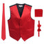VSM4-Men's 4 pc Formal Vest Set