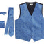VSM-96P-Men's 4 pc Paisley Vest Set