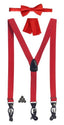 SUSM3-Men's Convertible Suspenders Set
