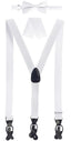 SUSM3-Men's Convertible Suspenders Set
