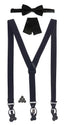 SUSM3-Men's Convertible Suspenders Set