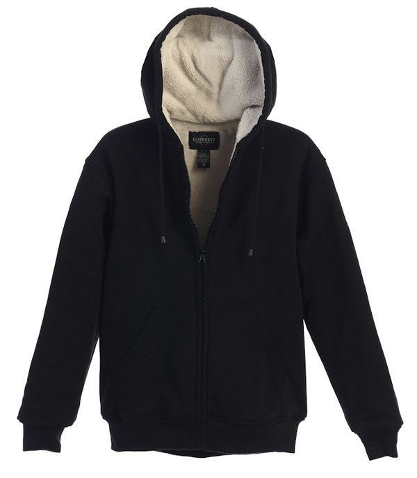 FH-96-Men's Sherpa Lined Fleece Jacket